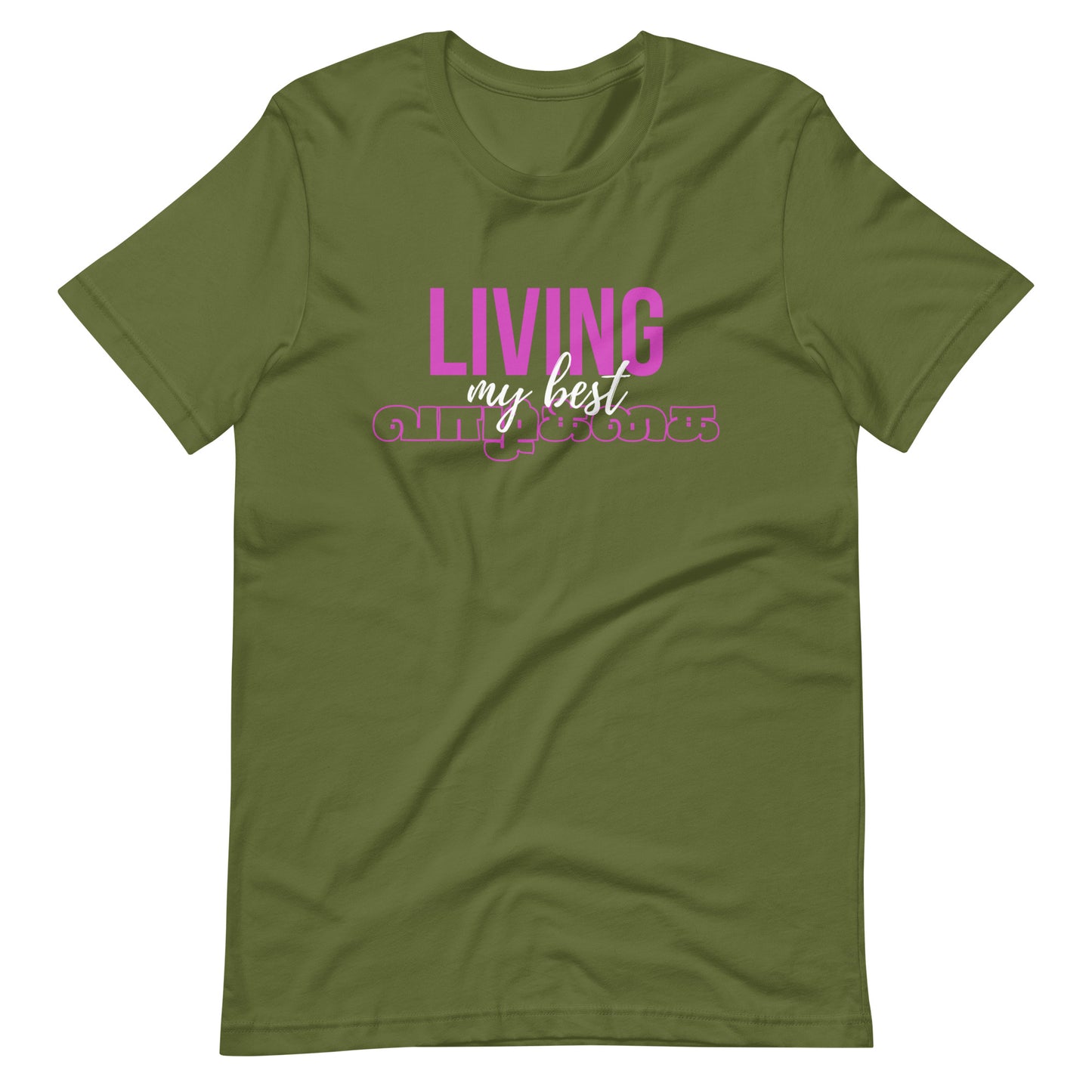 Unisex Tamil t-shirt "Living My Best Life"